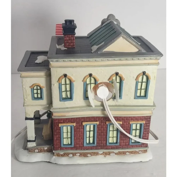 Norman Rockwell Collection Saturday Evening Post City Hall Xmas Lit House - Picture 5 of 7